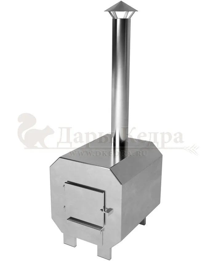 Внешняя печь для купели фурако с дровяным отоплением